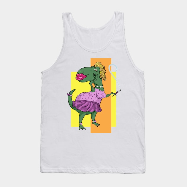 Rebeccasaurus Tank Top by LavaDrop